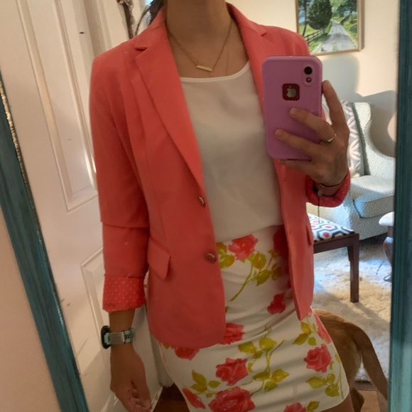 New York & Company Jackets & Blazers - New York & Co Pink Blazer